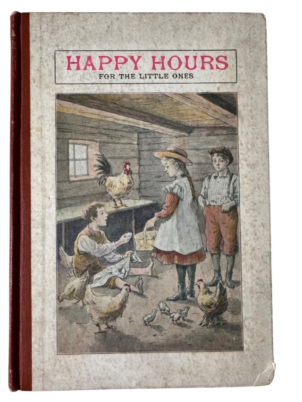 Happy Hours For The Little Ones Mathilda Roos HC Illustrated Swedish Augustan
